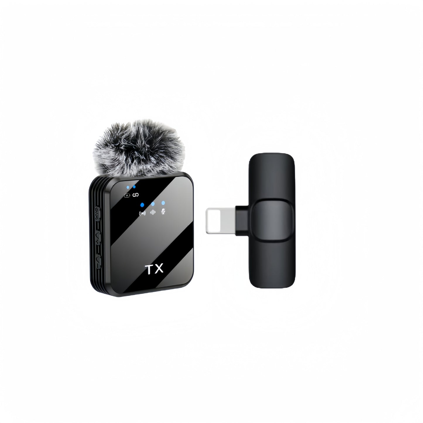 3-In-1 Wireless Lavalier Microphone for Iphone, Android, Camera | Mini Microphone with Digital Display & Noise Reduction, 20H Battery Life, Mic for Video Recording, Tiktok, Youtube, Vlogging