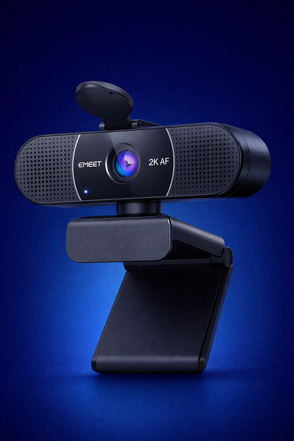 Elevate Your Online Presence with the EMEET C960 1080P Webcam - Perfect for Streaming, Video Calls, and Conferencing
