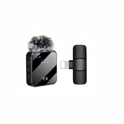 3-In-1 Wireless Lavalier Microphone for Iphone, Android, Camera | Mini Microphone with Digital Display & Noise Reduction, 20H Battery Life, Mic for Video Recording, Tiktok, Youtube, Vlogging