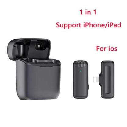 Wireless Lavalier Microphone J11/J13 with Charging Case