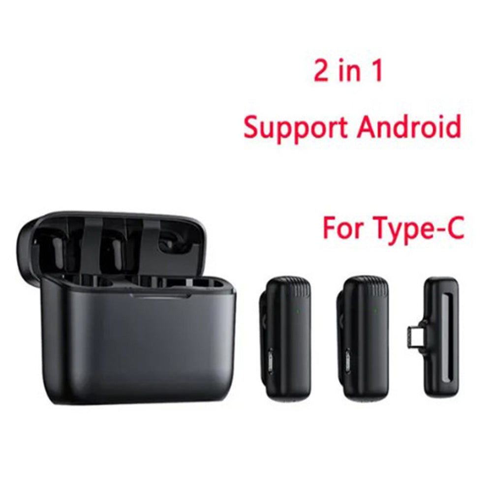 Wireless Lavalier Microphone J11/J13 with Charging Case