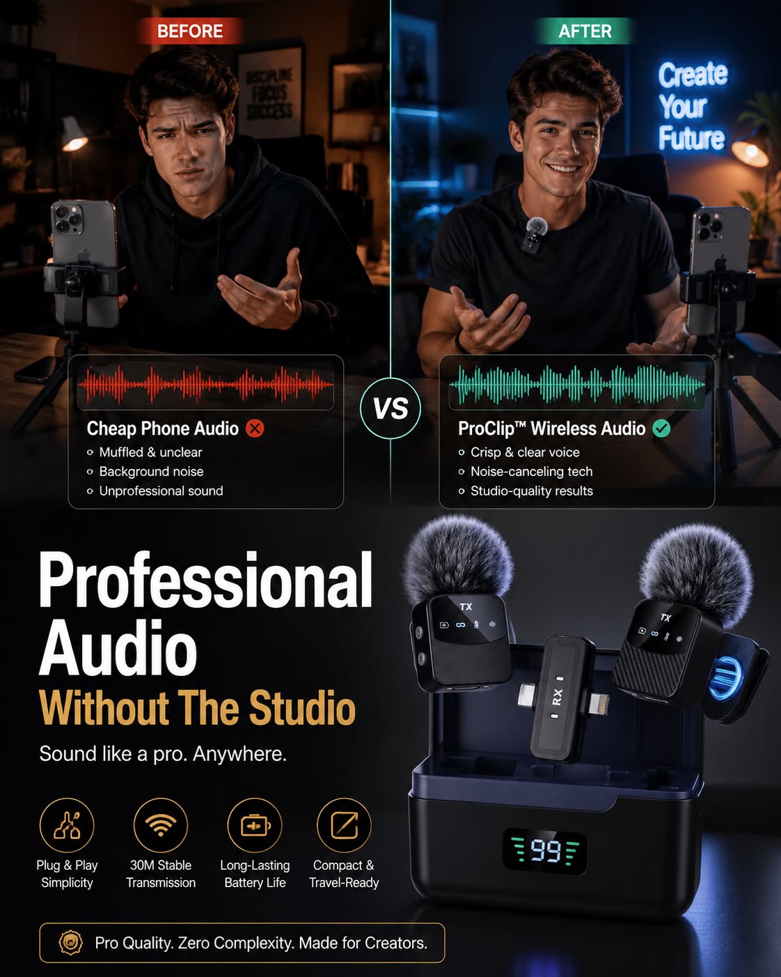 Look Like A Creator. Sound Like An Expert.