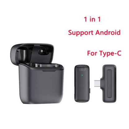 Wireless Lavalier Microphone J11/J13 with Charging Case