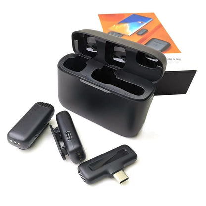 Wireless Lavalier Microphone J11/J13 with Charging Case