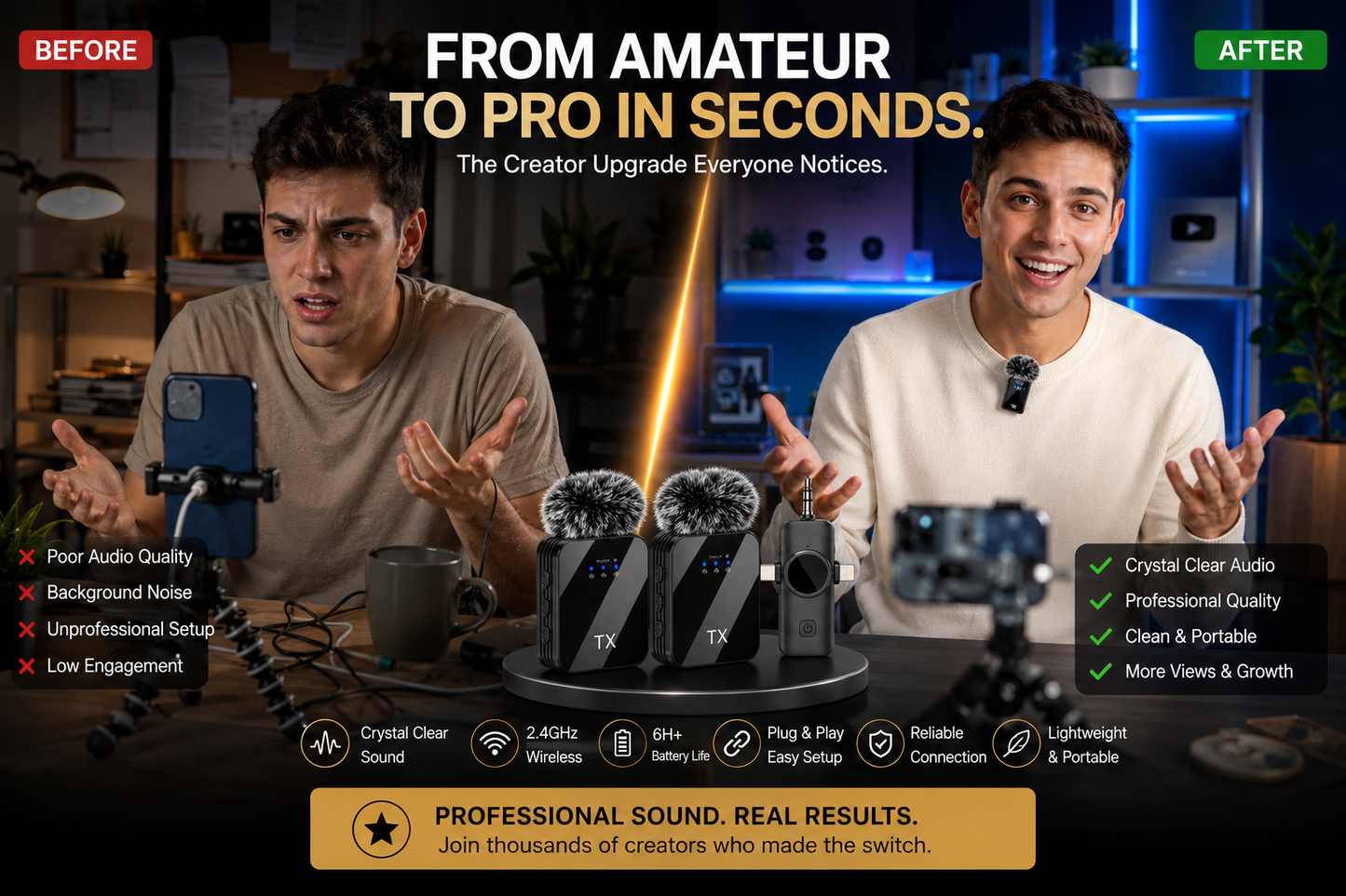 Look Like A Creator. Sound Like An Expert.