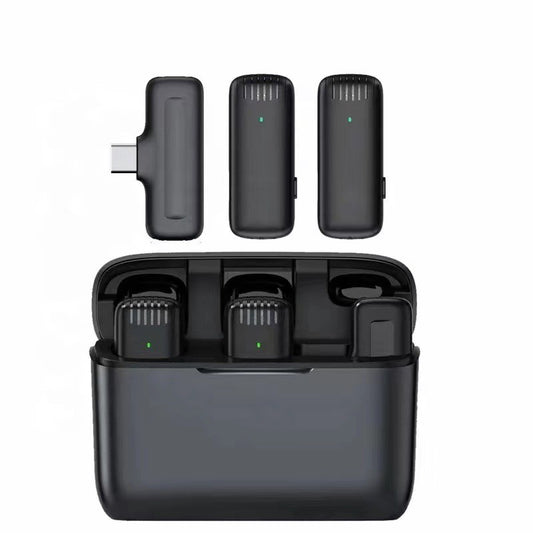 Wireless Lavalier Microphone J11/J13 with Charging Case