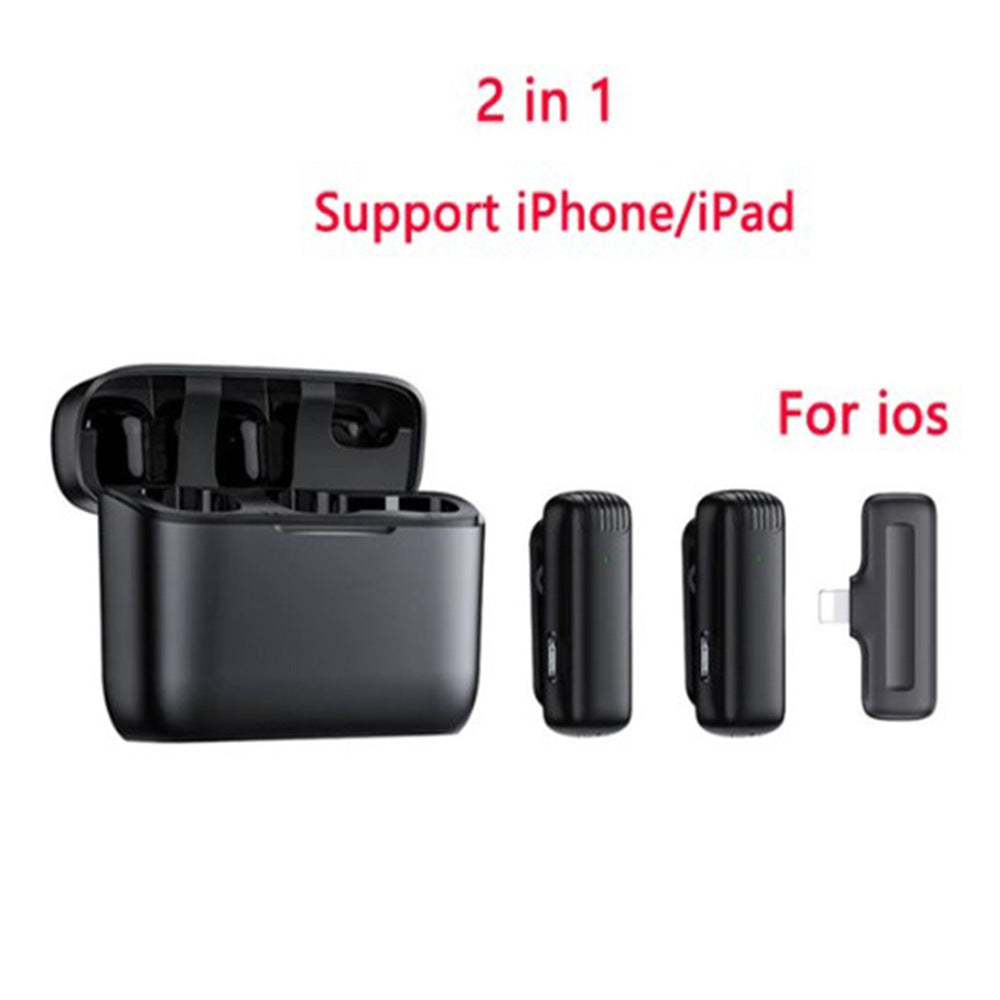 Wireless Lavalier Microphone J11/J13 with Charging Case