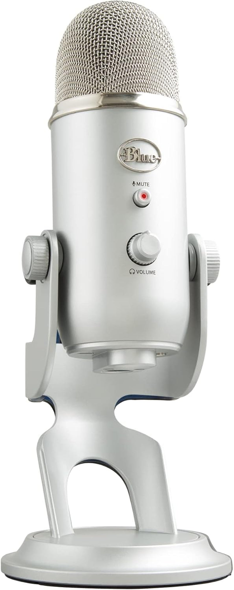 Creators Blue Yeti USB Microphone for PC, Mac, Gaming, Recording, Streaming, Podcasting, Studio and Computer Condenser Mic with Blue VO!CE Effects, 4 Pickup Patterns, Plug and Play - Blackout